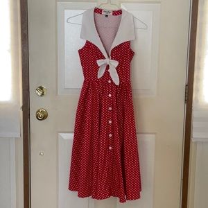 Bettie Page midi dress